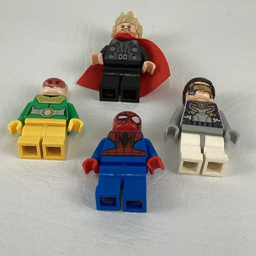 Lego Minifigure Marvel Spider-Man Thor Hydra Doc Ock Mini Figure Lot Replacement